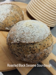 Roasted Black Sesame Sourdough