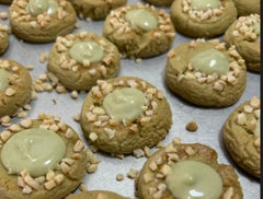 Matcha White Couverture filling cookies