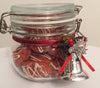 Raspberries white couveture